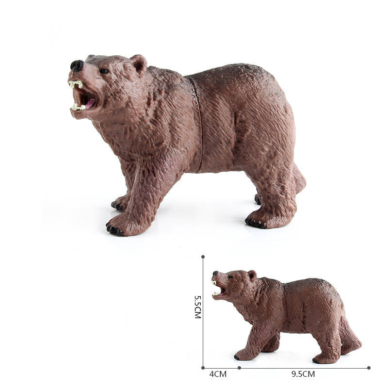 Wild Simulation Animal Park Model Children's Toys