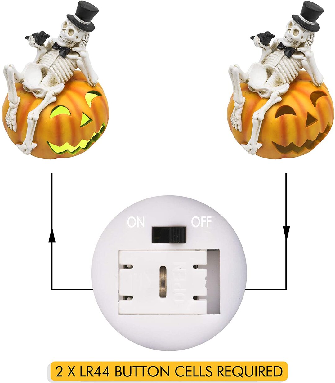 Funny Decorative Colorful Led Pumpkin Lights