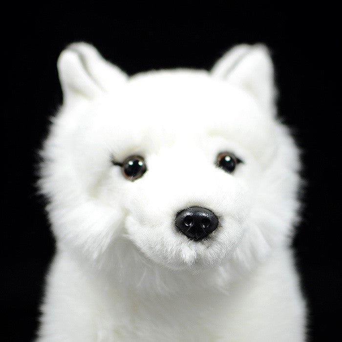 Simulation White Fox Arctic Fox Doll Plush Toy