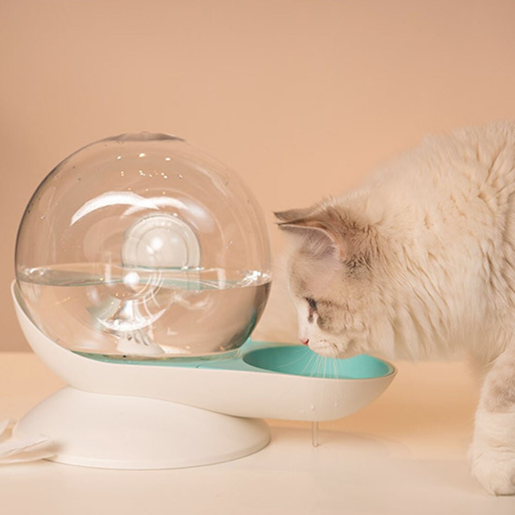 2.8L Snail Shaped Bowl Pet Cat Dog Automatic Water Dispenser Drinking Fountain|Cat Feeding &amp; Watering Supplies