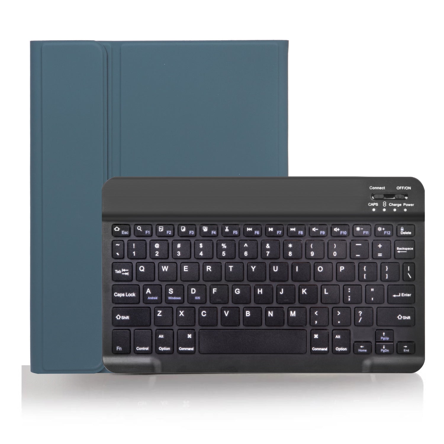 External Bluetooth keyboard split leather case