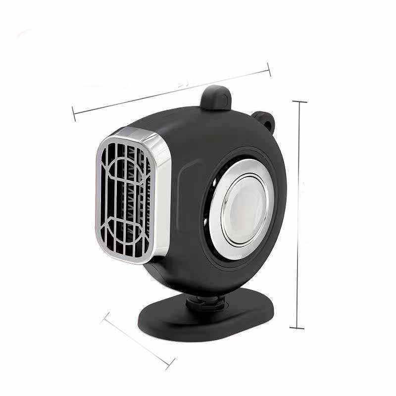 Warm Cold Dual Use Car Low Noise Defog Windscreen Fan Heater Demister Car Heater Fan Heater Window Mist Remover