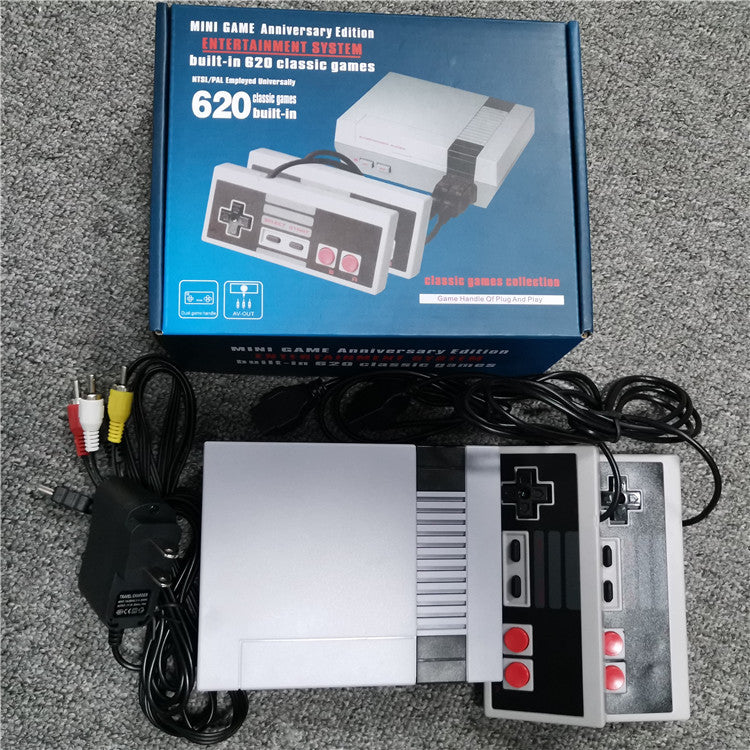 Source Manufacturer Game Console 620 Mini Red And White Machine TV Retro Nes Host Nostalgic Home Game Console