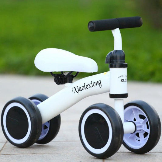 Children's Balance Scooter Gift Scooter Walker 1 To 3 Years Old Baby Yo-yo Car Four-wheel Balance Scooter Walker