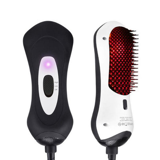 Explosion models infrared hot air comb mini hair dryer hair dryer