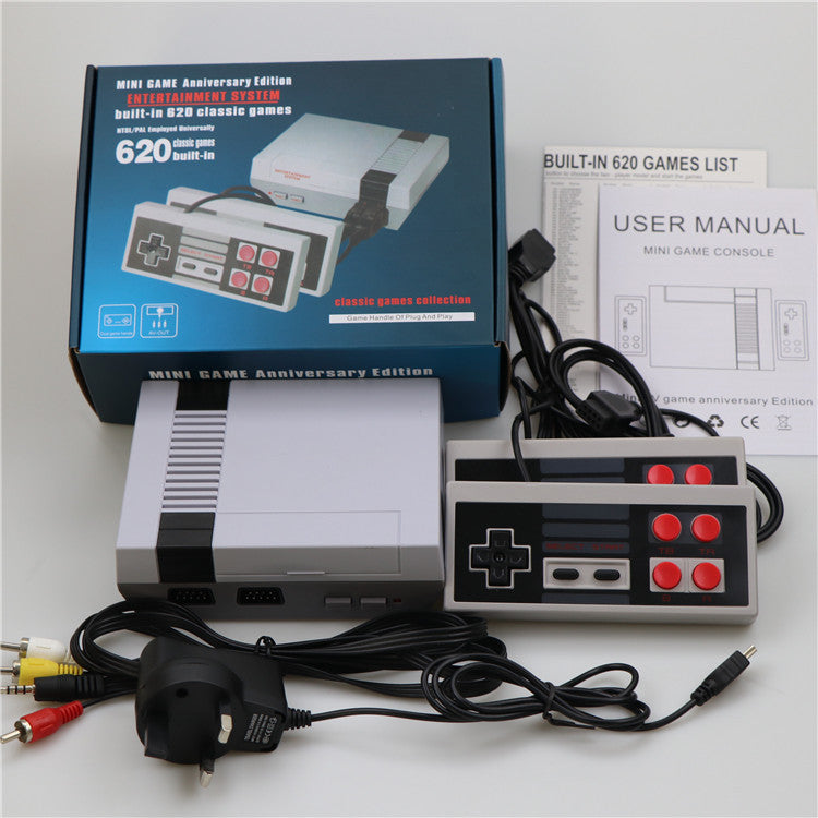 Source Manufacturer Game Console 620 Mini Red And White Machine TV Retro Nes Host Nostalgic Home Game Console