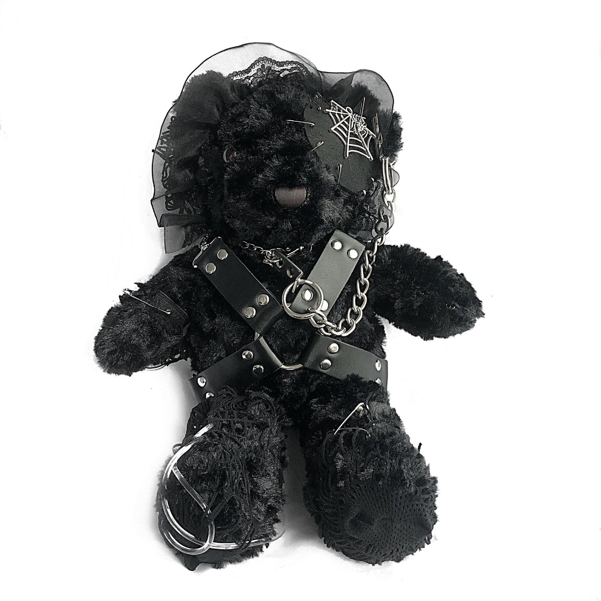 New Hell Goth Bear Lolita Crossbody Bag