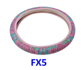 Neoprene car/girl steering wheel