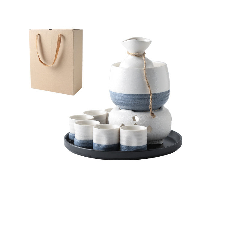 Household Japanese Style Ceramic Wine Set