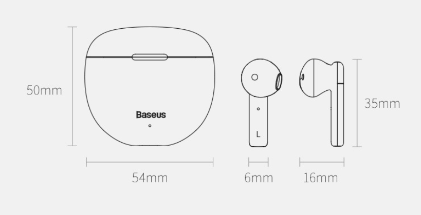 Two-ear In-ear Motion Waterproof Anti-loss Positioning