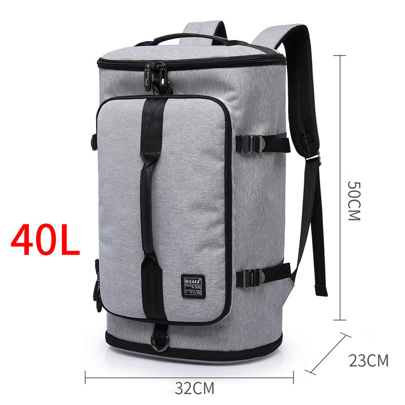 Bucket Cylinder Sports Outdoor Large Capacity Backpack