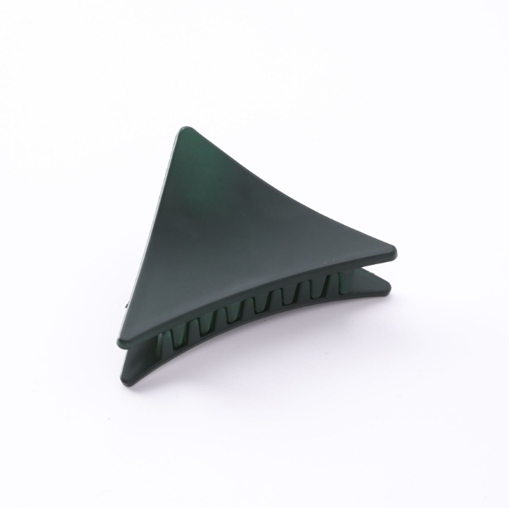 Medium wild color matte triangle hair clip Korean version of