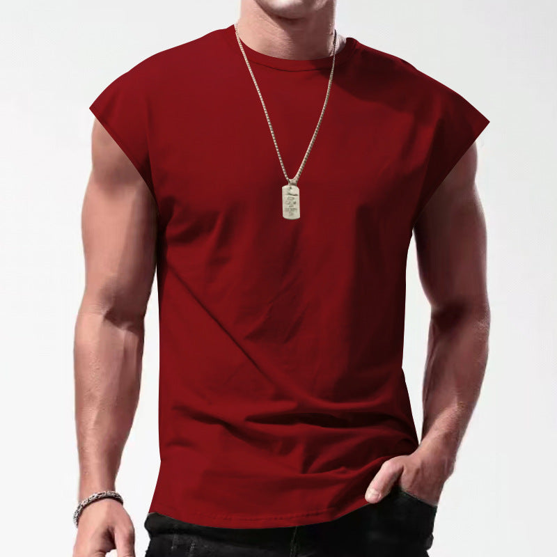 Men's Summer Sleeveless T-shirt And Camisole