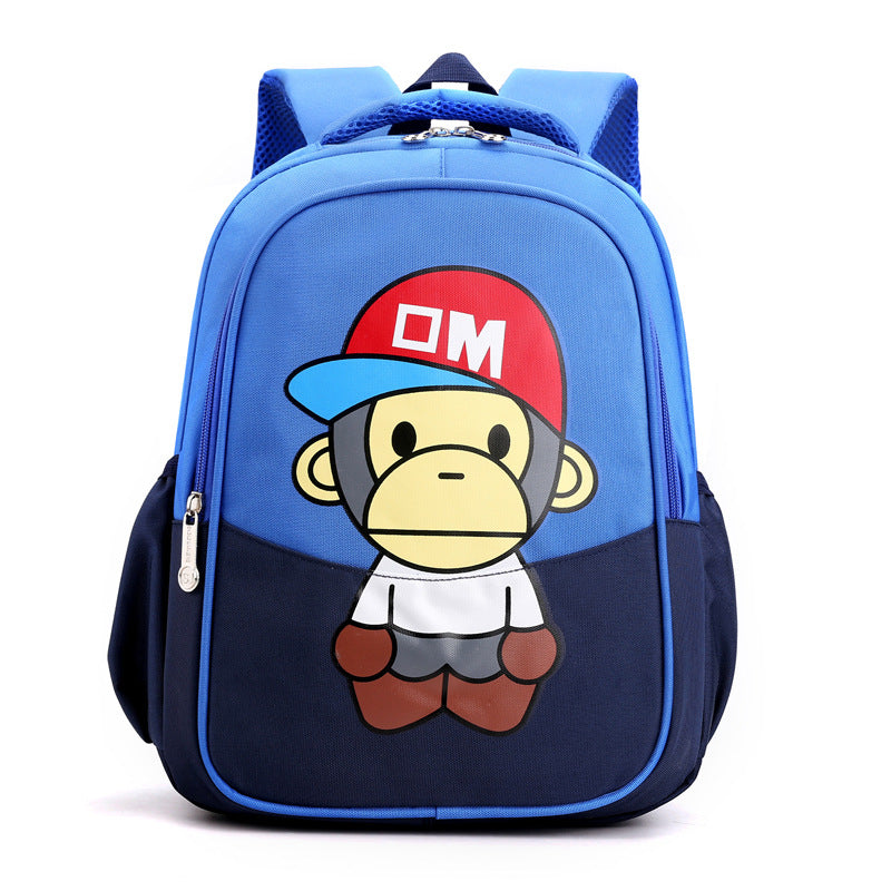 Children's Schoolbag Printing LOGO Printing Elementary School Schoolbags Kindergarten Backpack Boys And Girls 1-6 Grade Backpack