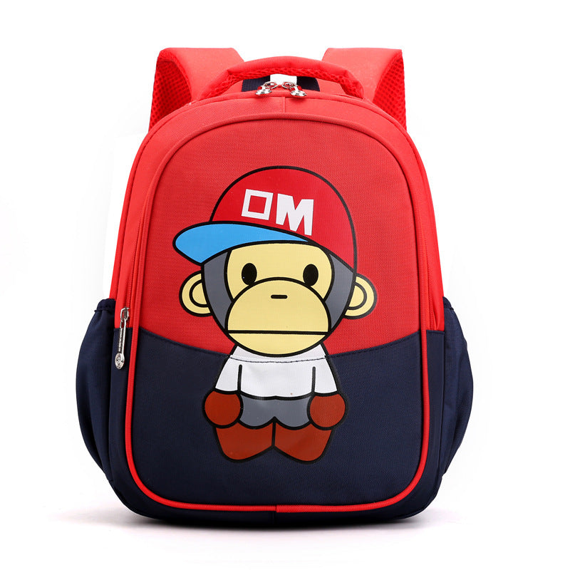 Children's Schoolbag Printing LOGO Printing Elementary School Schoolbags Kindergarten Backpack Boys And Girls 1-6 Grade Backpack