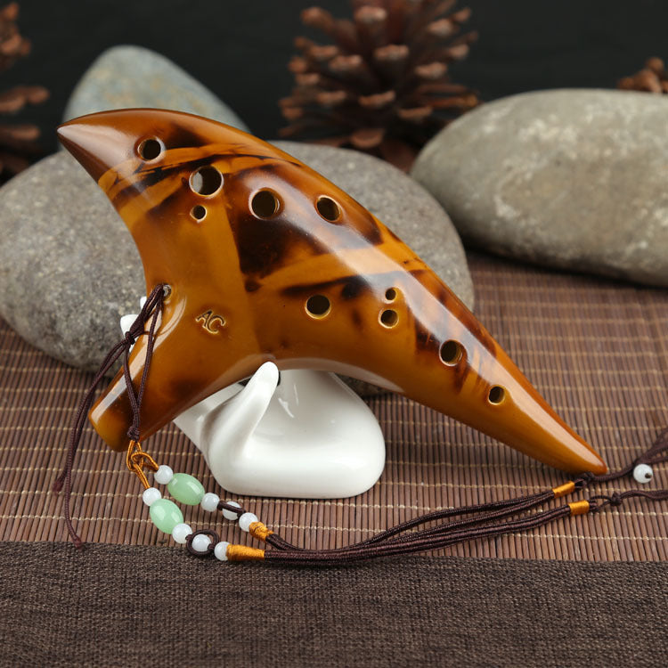 12-hole smoldering ocarina