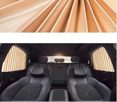 Magnetic Car Curtains Window Shade for Side Windows Baby Sun Shade Protection Adjustable Foldable Car Accessories