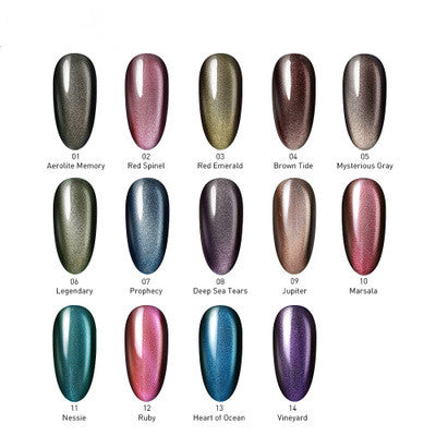 Bright Gel Finger Nail Glitter Gel Polish Nail Art Beauty