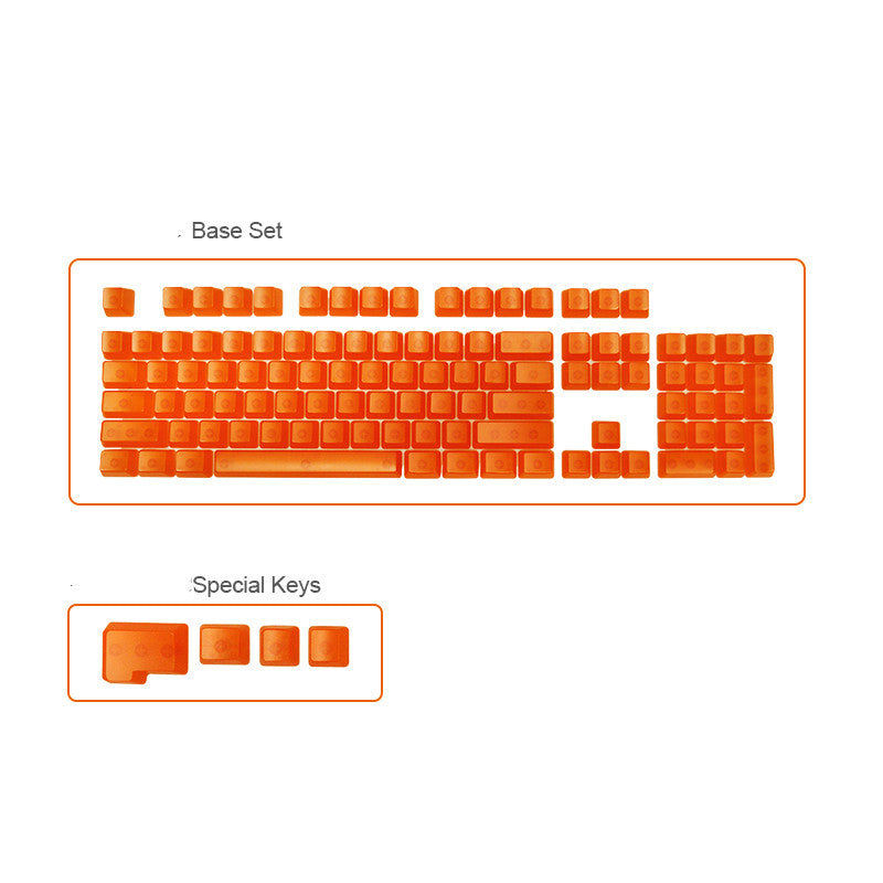 Transparent Keycaps Color Personality Translucent Mechanical Keyboard