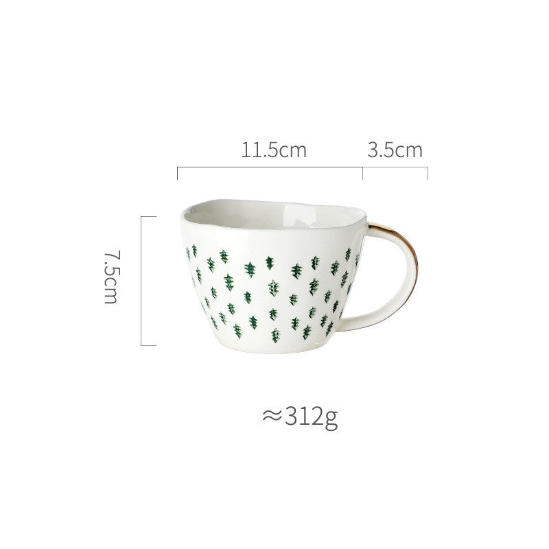 Ceramic Fashion Simple Large Capacity Mug