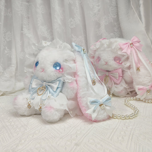 Send Birthday Gift Human Bear Beast Cute And Delicate Doll Pearl Bag