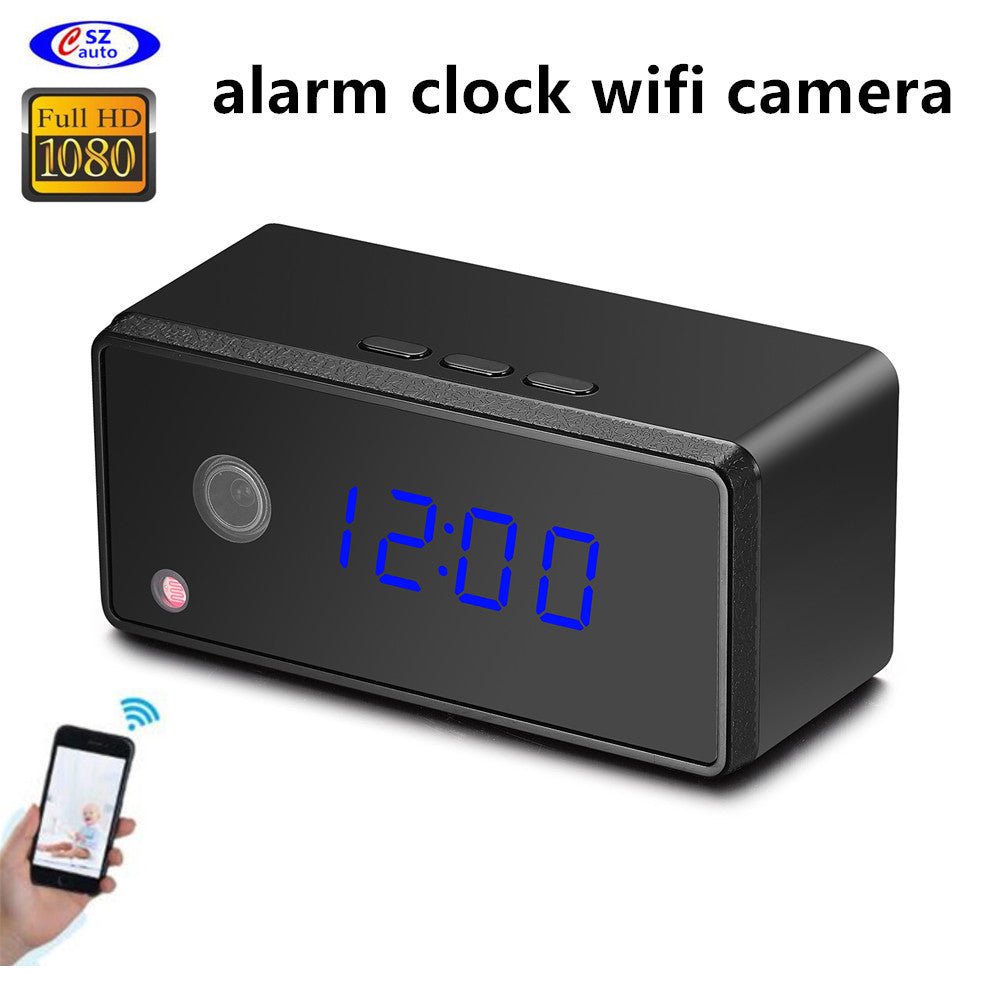 HD infrared light night vision camera alarm clock