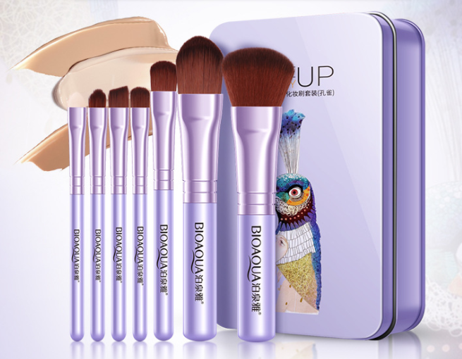 BIOAQUA Makeup Brushes Set Powder Foundation Eyeshadow Make Up