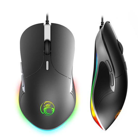 LED Gaming Mouse 6400 DPI USB Ergonomic Mause