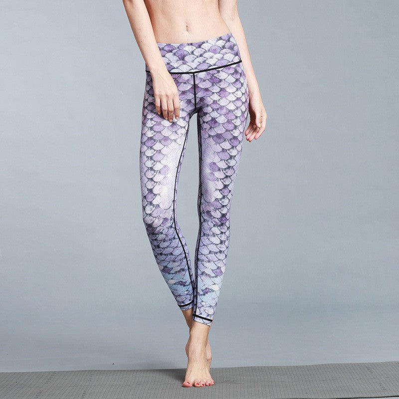 Women's Outdoor Sport Yoga Printed Leggings