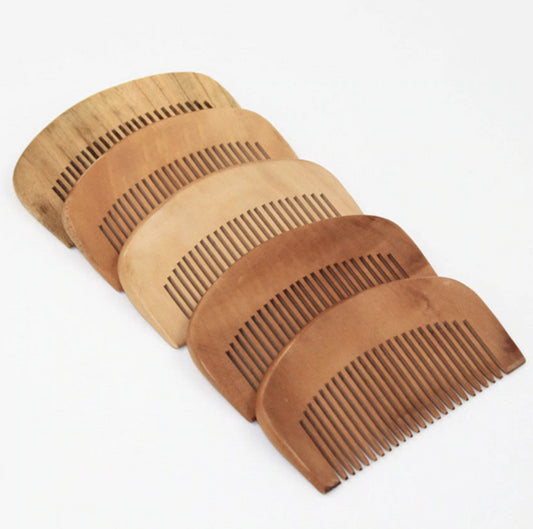 Peach wood comb advertising small wooden comb hair comb massage comb