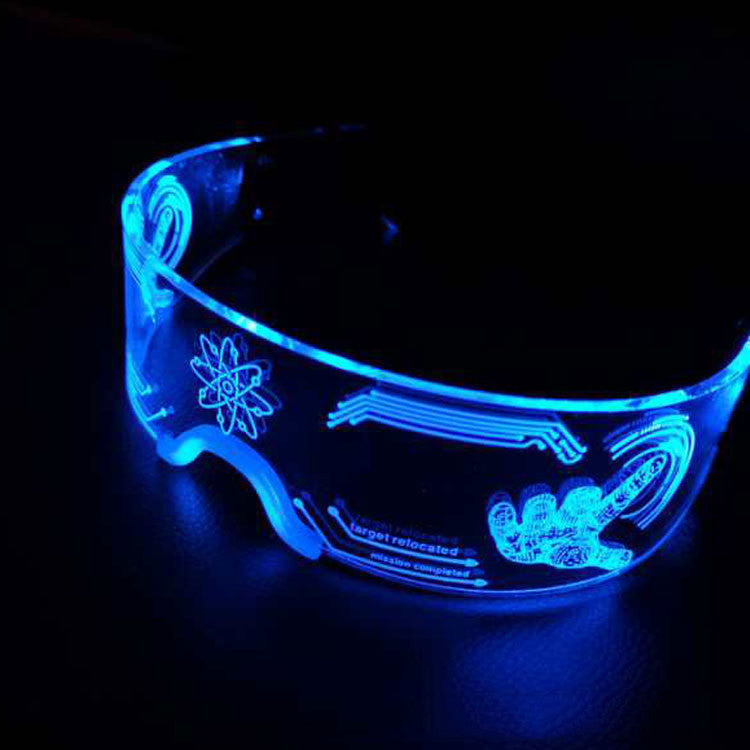 Halloween Amazon LED Colorful Glowing Glasses Christmas