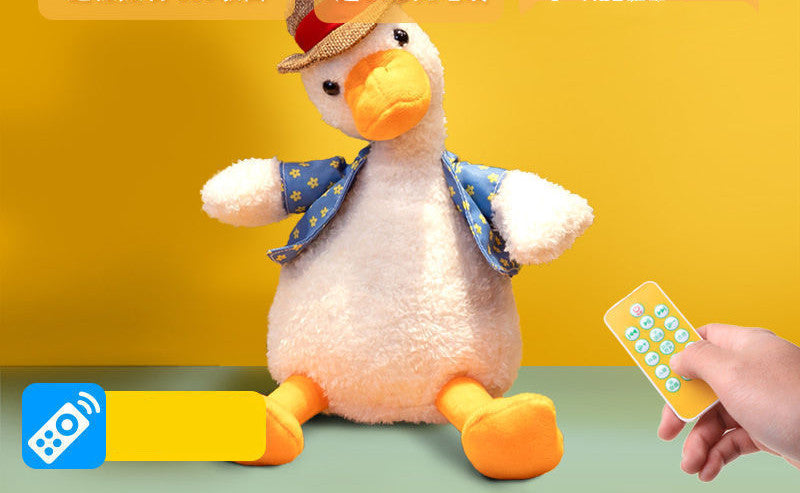 Plush Toy Figurine Sand Sculpture Learn To Speak Can Sing Sand Sculpture Duck