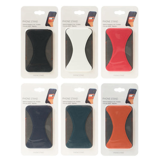 Multifunctional Back Sticker Card Sleeve Folding Bracket Portable