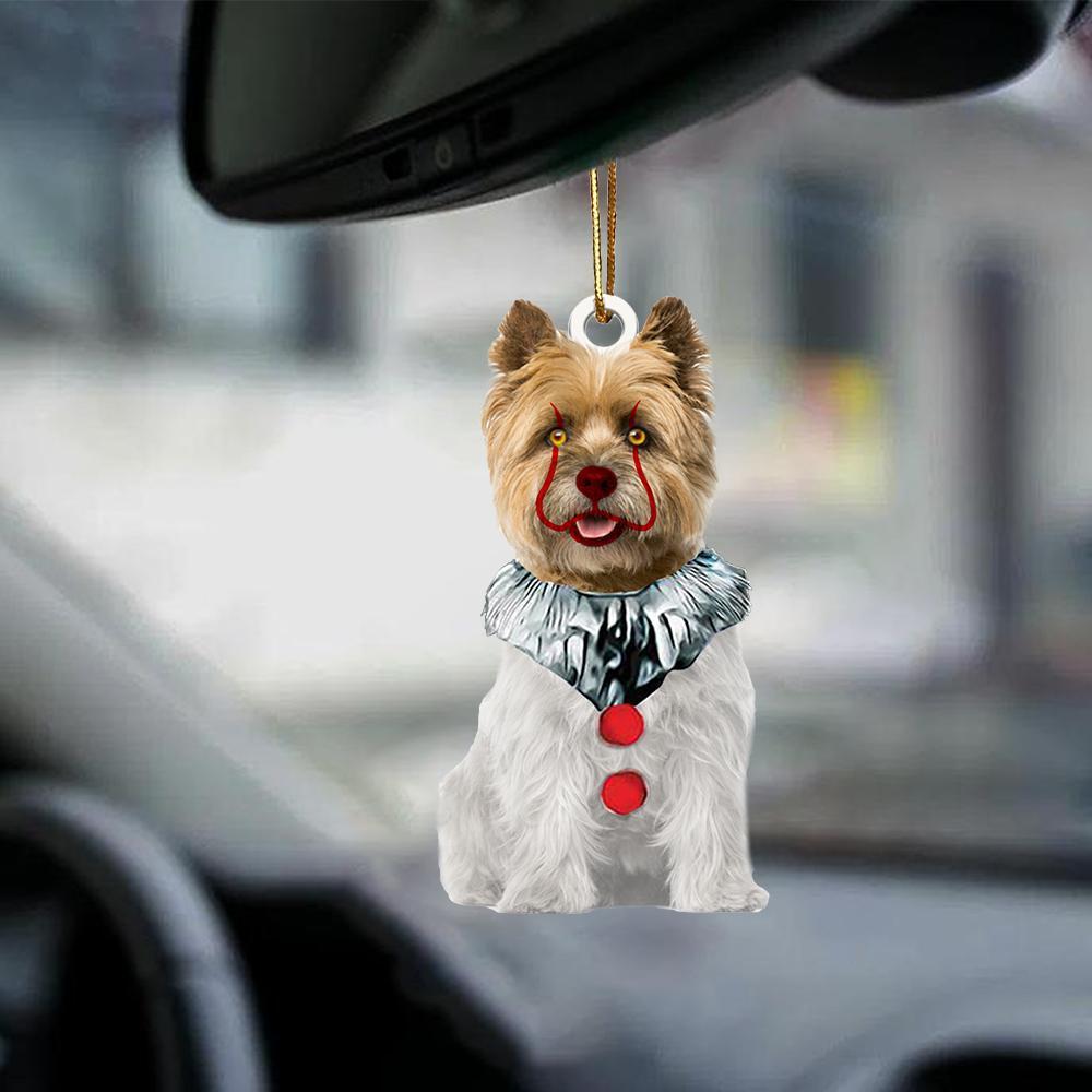 Car Pendant Sleeping Dog Angel Home Decor Acrylic Showcase Hanging Ornaments For Doors