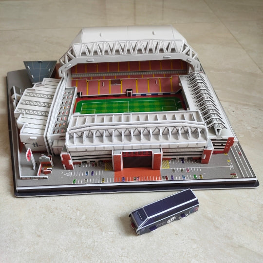 Classic Jigsaw DIY 3D Puzzle World Football Stadium European Soccer Playground Assembled Building Model Puzzle Toys For Children