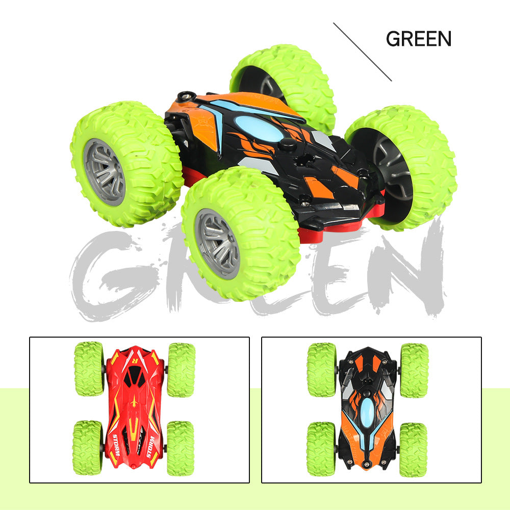 RC car rolls on both sides