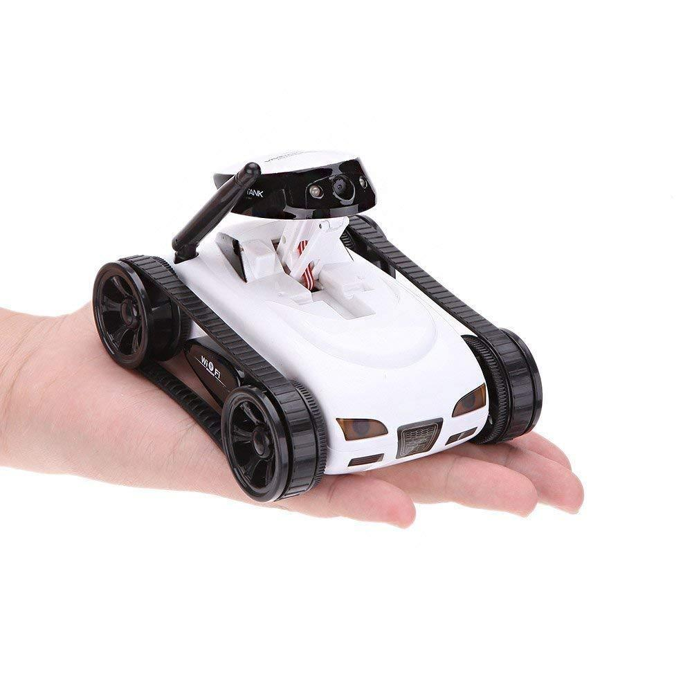 Mini camera remote control electric tank car