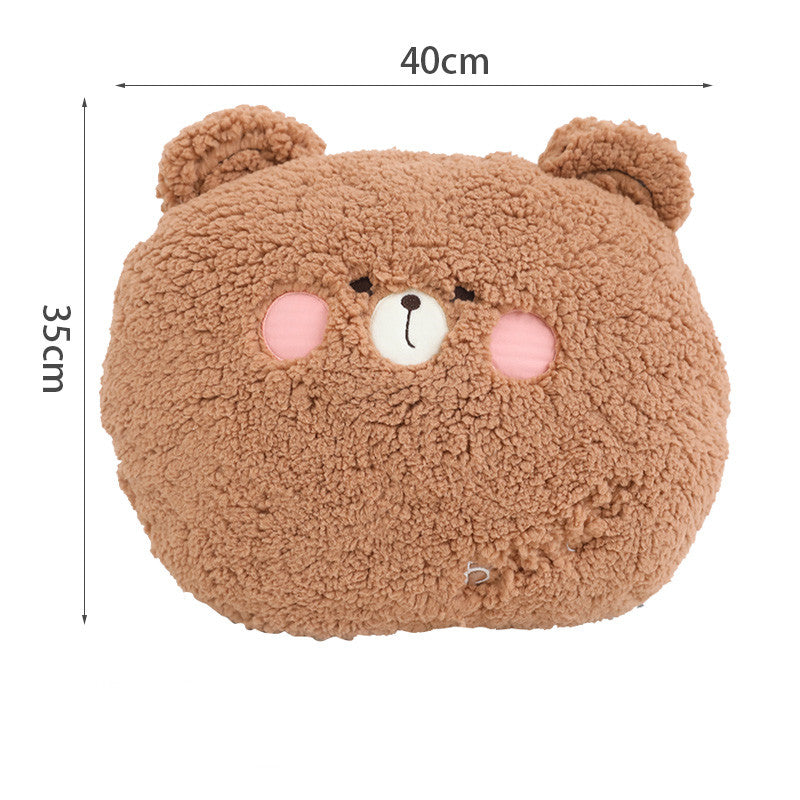 Plush Doll Cute Bedside Cushion Pillow