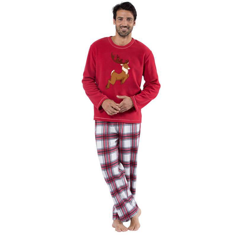 Christmas Reindeer Parent-child Matching Pajamas Set