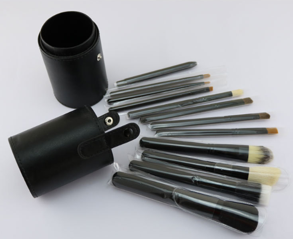 Niya supply 12 makeup sweep set cylinder set brush PU