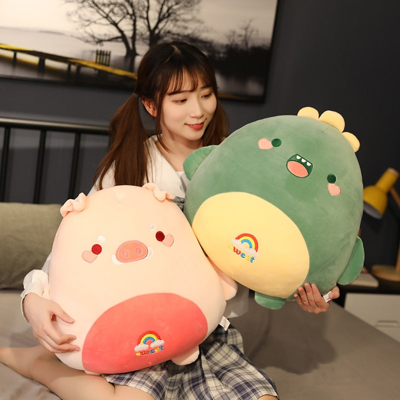 Cute Bedroom Pillow Bedside Pillow Cushion Two In One