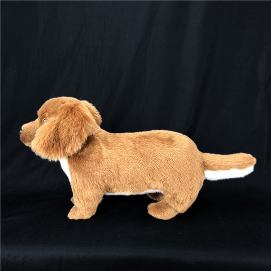 Simulation Dachshund Plush Toy Puppy Doll