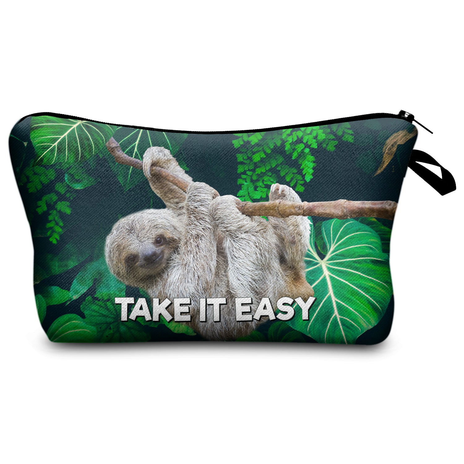 Sloth Series Cosmetic Bag 3d Digital Printing Storage Wash Bag