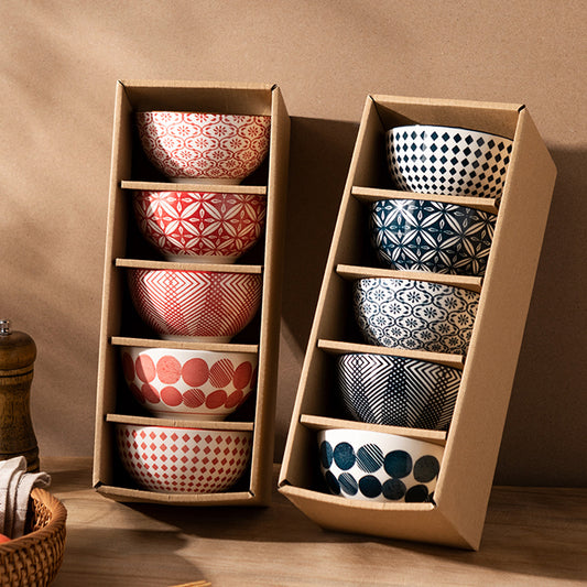 Hefeng Ceramic Tableware Creative Personality Gift Box