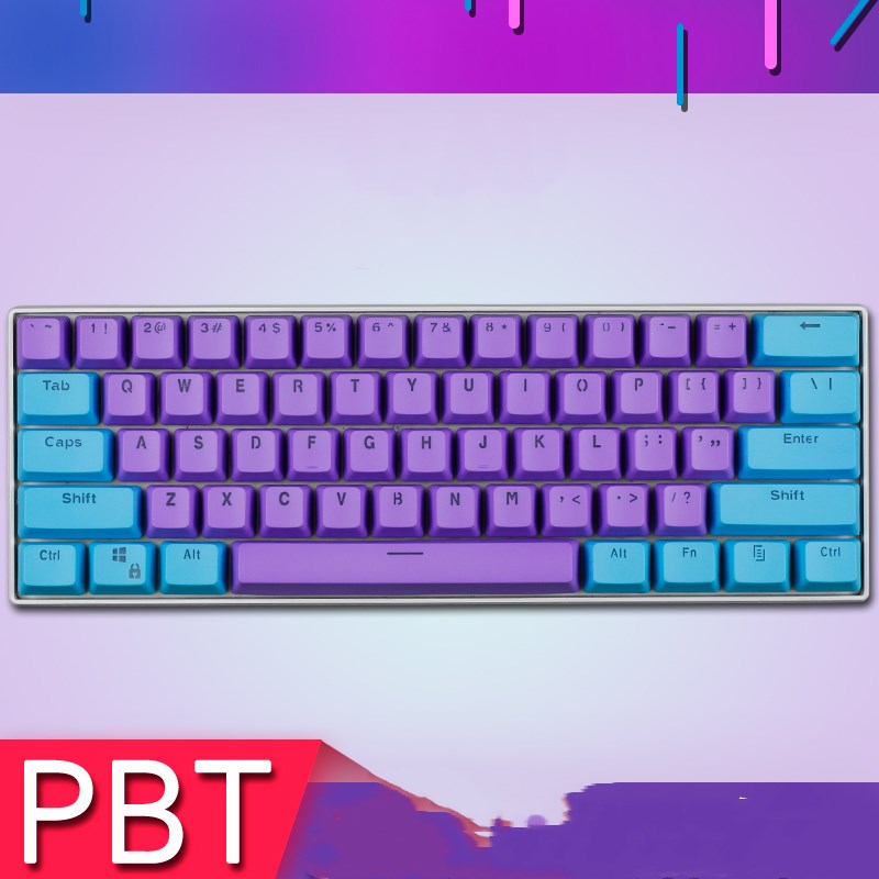 PBT transparent keycap