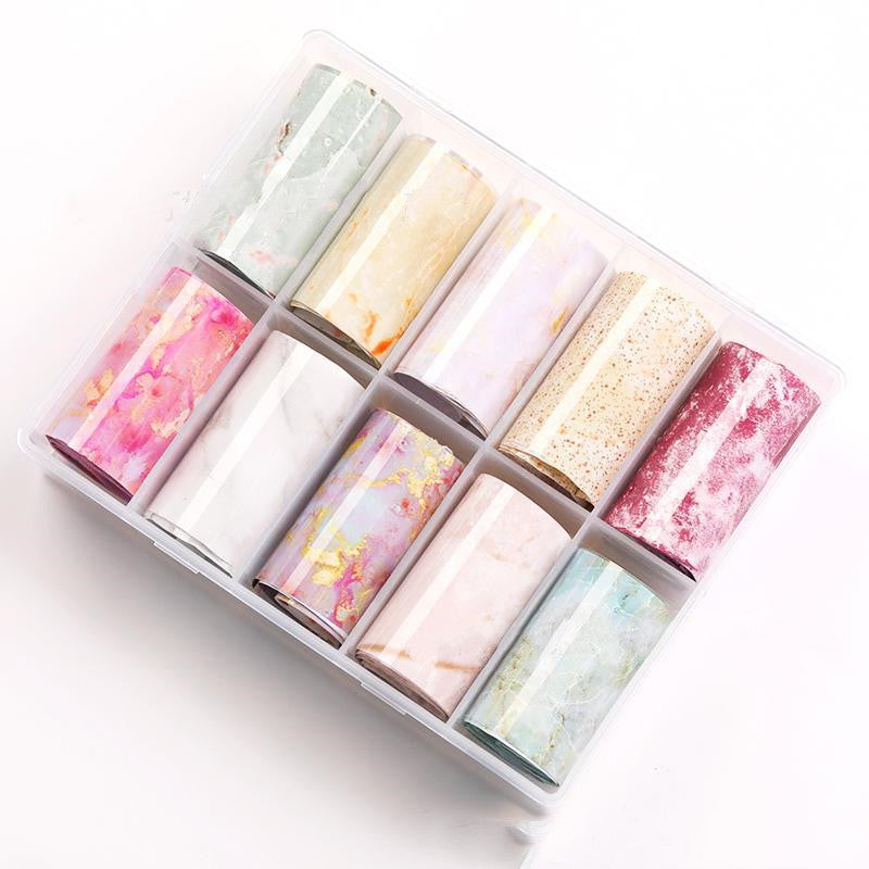 New Nail Art Star Transfer Paper Set Nail Sticker