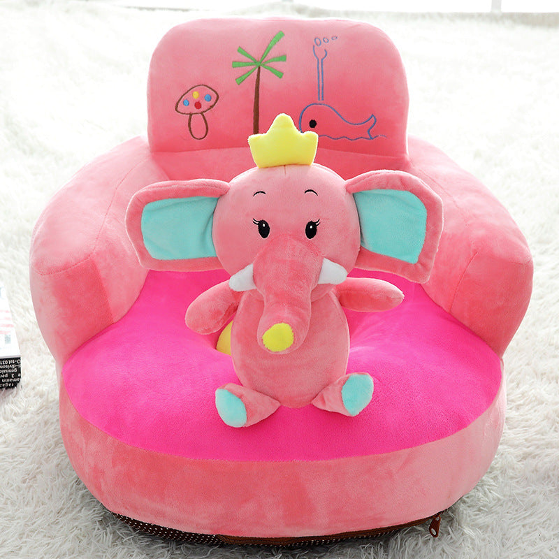 Cartoon Animal Children Sofa Anti-fall Removable And Washable Home Seat