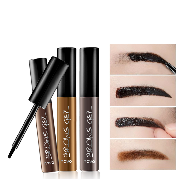 Peel Off Brown Black Eye Brow Tattoo Tint Waterproof Long-lasting