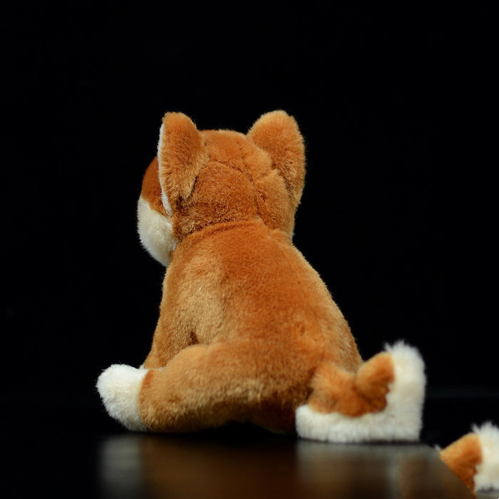 Cute Shiba Inu Doll Squat Dog