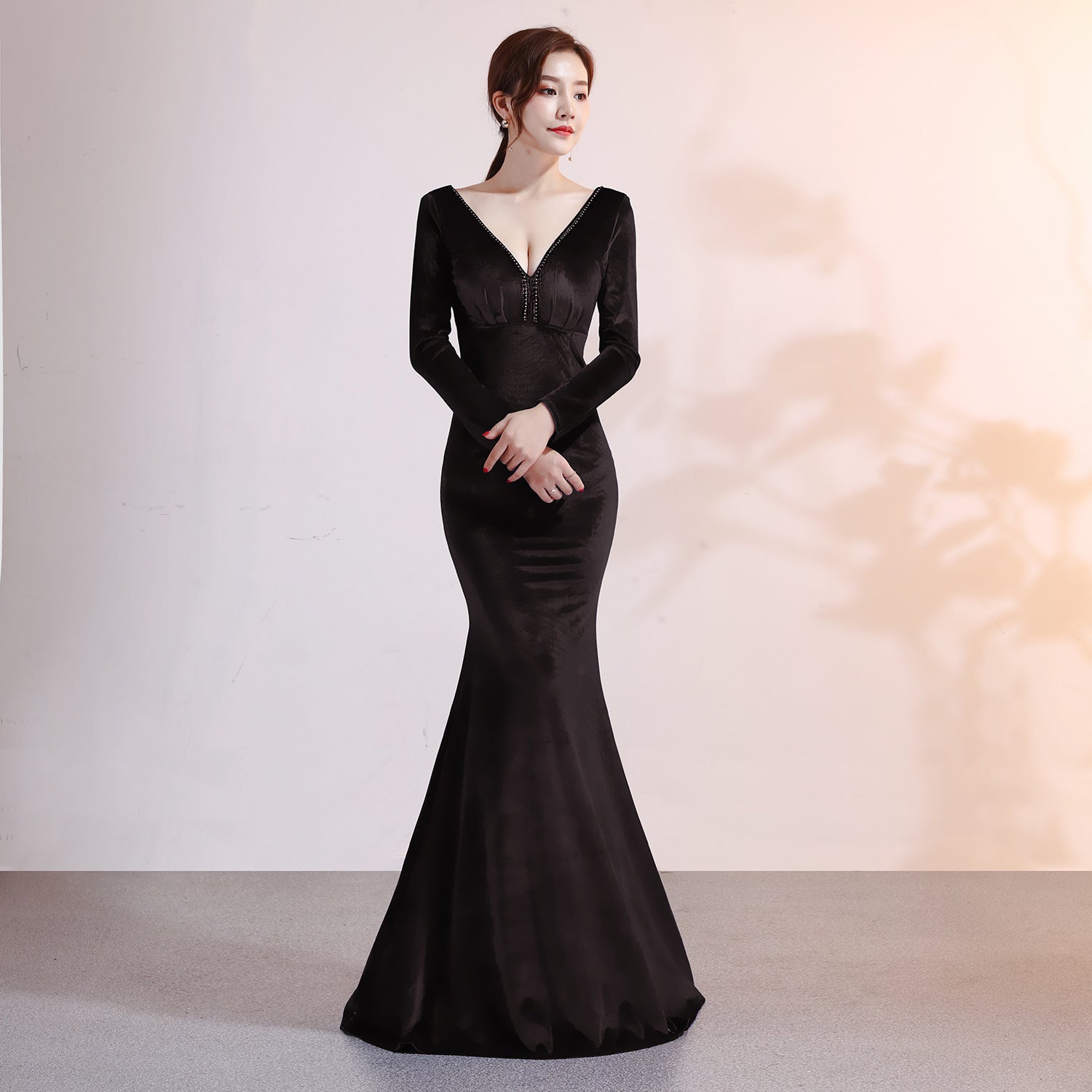 Velvet Evening Dress Mermaid Dress